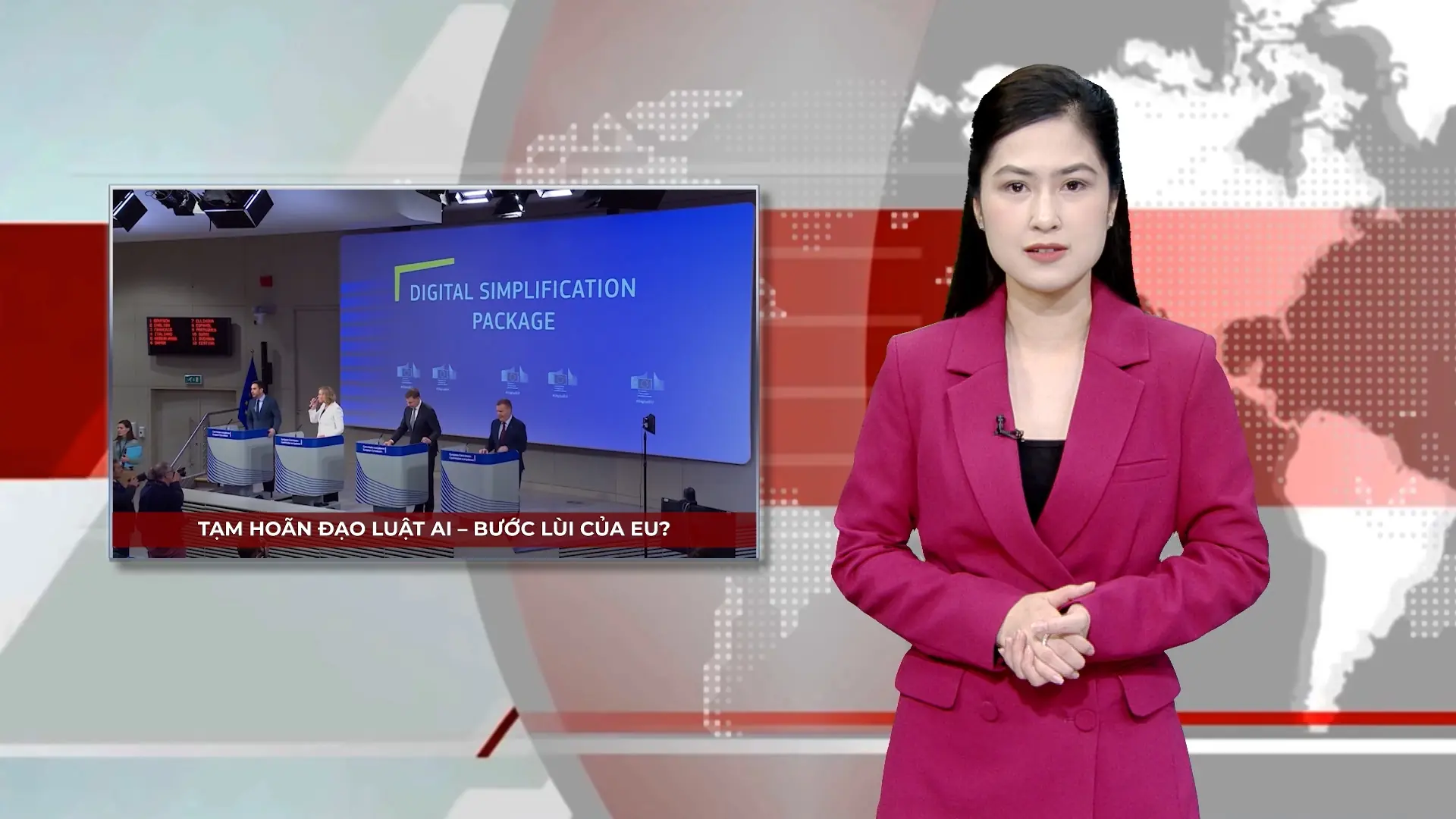 Tạm hoãn Đạo luật AI – bước lùi của EU? | Nhìn ra thế giới | 20/11/2025